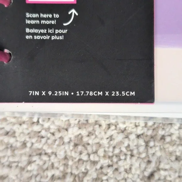 Happy Planner Pressed & Painted Vertical Layout 12 Month‎ Undated 7x9.25 - Picture 5 of 5